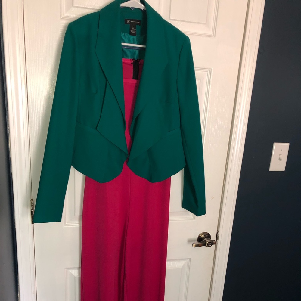 Pink Wide-leg Jumpsuit